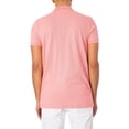 thumbnail image 3 of Tommy Jeans Slim Placket Polo Shirt, Pink, 3 of 5