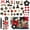 BlackRed, variant on 3000 Pcs Junk Case Charms Kit, DIY Phone Case & Nail Decor with Big Charms, Kawaii Bows, Pearls, Rhinestones & Letter Beads for Aesthetic Personalization