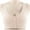 Beige, variant on ZZwxWA Women Daily Bra Front Closure Wireless Post-Surgery Bra High Support Bra Convenient Front Button Bra Everyday Sleep Bras