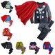 thumbnail image 2 of Abrigo para bebé, sudadera, superhéroe, Capitán América, suéter, Top de dibujos animados, Sudadera con capucha y cremallera, ropa para niños, ropa de dormir para niños pequeños6 Gao Jinjia LED, 2 of 2