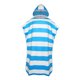 thumbnail image 4 of Toalla cambiante Microfibra Poncho con capucha Toalla con capucha Surf en la playa Toallas de secado rápido para adultos Playa Surf Piscina Vacaciones Azul, 4 of 8