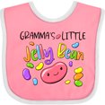 thumbnail image 3 of Inktastic Gramma's Little Jellybean Cute Easter Candy Boys or Girls Baby Bib, 3 of 4