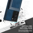 thumbnail image 5 of Back Wallet Case for Samsung Galaxy Note 20 Ultra, RFID Blocking Card Slots Holder Premium PU Leather Protective Cover with Kickstand Magnetic Closure Shockproof Anti-Fingerprint Dustproof Case,Blue, 5 of 6