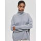 thumbnail image 1 of Ropa de mujer personalizada Suéter de fiesta europeo y americano Suéter suelto popular de cuello alto medio para otoño e invierno, 1 of 5