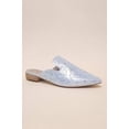 thumbnail image 2 of GEM-39 - POINTED TOE SLIP ON MULE FLATS, 2 of 4