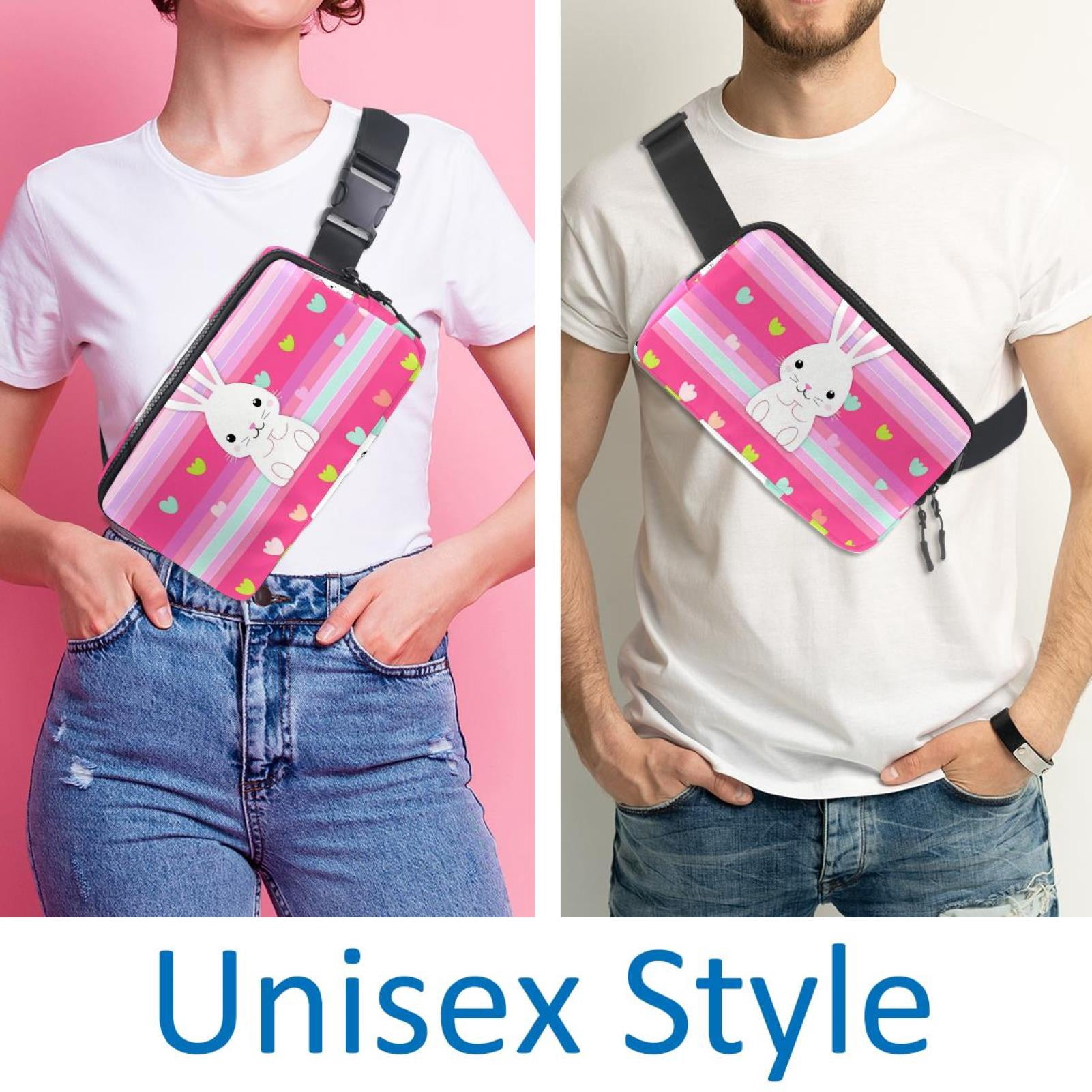 Easter Running Belt Money Belt Waist Bag Cross Body Bag Lightweight Adjustable Extension Strap Unisex Black Kindly Waterproof SportsOutdoor Hiking Cycling Travel Gym Workout Running Belt Bag²