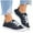 Black, variant on Oyedens Womens Low Top Canvas Shoes Fashion Sneakers Casual Anti-Compression Toe Walking Flat Shoes