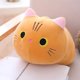 thumbnail image 5 of Almohada de felpa de gato suave, cojín de sofá, juguete de peluche Kawaii, muñeco de Animal de dibujos animados, regalo encantador, 20cm, 5 of 6