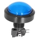 thumbnail image 4 of Emoshayoga Botones de Arcade, botón Convexo Grande de 60 mm Botón de Interruptor de 2 pies con luz LED para Consola de Juegos Crane Machine(Azul), 4 of 5