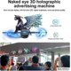 thumbnail image 2 of 3d Hologram Led Fan Projector For Festivals And Events, Halloween Display, Christmas Tree Decor, Vivid Colors, Easy Controls, 2 of 5