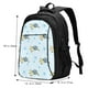thumbnail image 5 of Fotbe Cartoon Turtle Mochila con Estampado y Puerto USB para Hombre y Mujer, Mochila Antirrobo, Mochila de Viaje, Mochila Escolar, Mochila Universitaria, 5 of 7