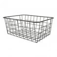 thumbnail image 3 of Abbracc Kitchen Wire Basket Wardrobe Organizer Farmhouse Decor with Built in Handles for, 3 of 7