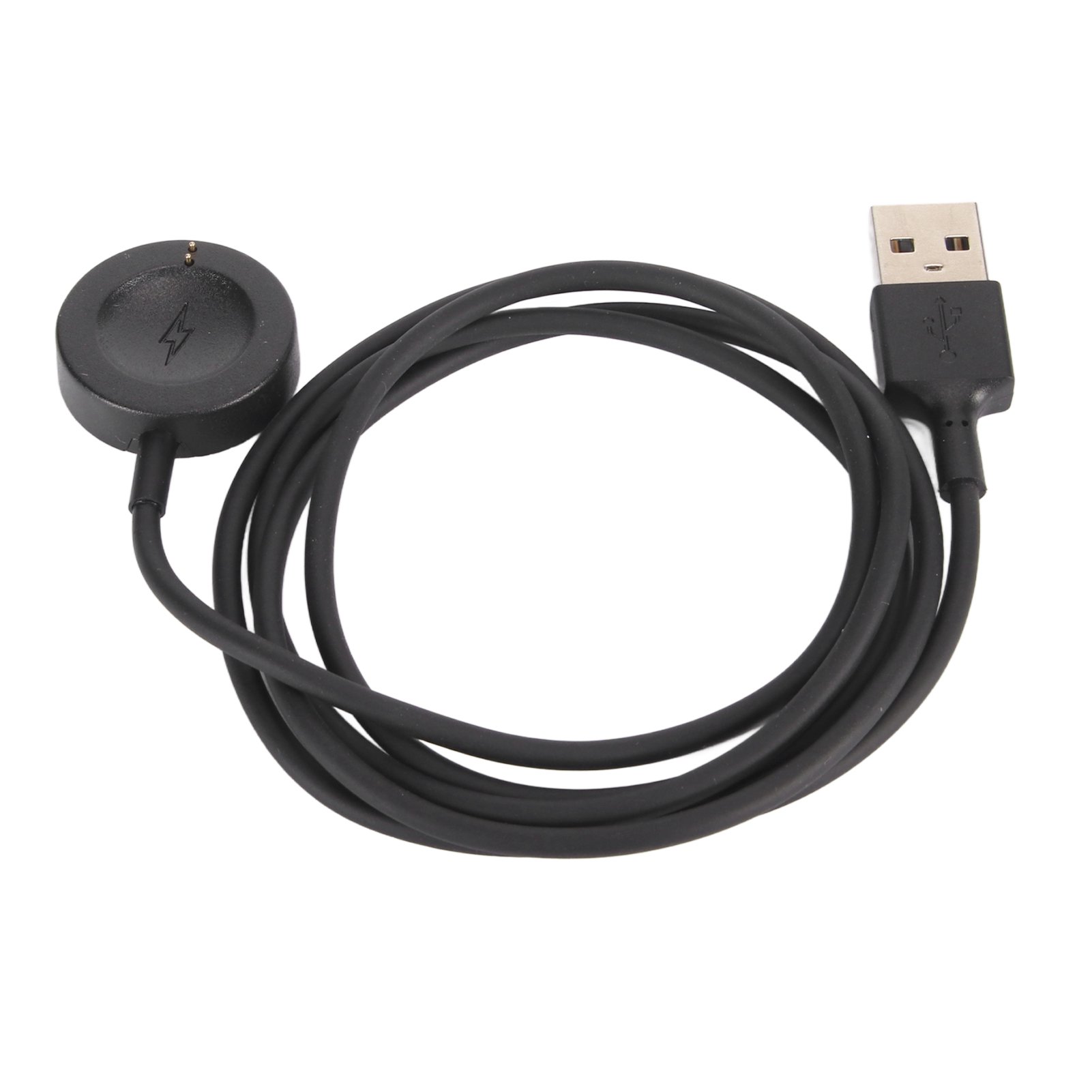 Smart Devices Smart Watch Charger, PVC ABS Smartwatch Magnetic Charging Cable for Home Black