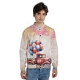 thumbnail image 4 of Vintage Patriotic Cocker Spaniel 4th of July Independence Memorial Day All Over Print 3D Baseball Jacket Cockers Dog Lover Gifts Bomber Jacket Softball - 01006, 4 of 6
