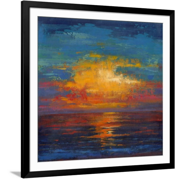 Sun Down II Framed Art Print by Tim O'toole, 40" x 40", Sold by Art.com