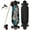 Lion, variant on 31 Inch Longboard Skateboard Complete Cruiser with T-Tool for Cruising and Carving (Bird)