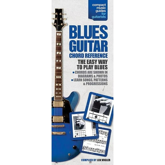 The Compact Blues Guitar Chord Reference: Compact Reference Library (Paperback) by Leonard Vogler