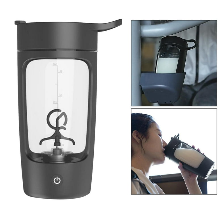 650ml USB Electric Portable Whey Protein Shaker bottle Fully Automatic  Stirring Cup Rechargeable Gym BA Free