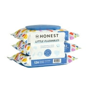 The Honest Company Little Flushables, Toddler Wipes, 126 Count