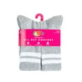 thumbnail image 3 of Fruit of the Loom All Day Comfort Women's Socks, Sizes 4-12, 6-Pack, 3 of 9