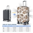 thumbnail image 4 of Vsdgher leaf Moose fox owls tree Luggage Cover Suitcase Cover Protector Anti-scratch Suitcase cover Fits 18-32 Inch Luggage(No luggage included)-Medium, 4 of 7