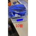 thumbnail image 6 of ID Card Badge Holder with Blue Lanyards, Heavy Duty Clear Vinyl Plastic PVC Sleeve Cover Waterproof Resealable Zipper, Fit Credit Cards or Name Badge Inserts, set of 5/10/20(Clear*5,5.3x3.2"), 6 of 7