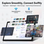 Android 16 Tablet 10 inch Tablets, 20GB RAM 128GB ROM 2TB Expand, 2.0Ghz CPU Octa-Core Processor Tablet PC, 5G WiFi6, BT5.0, 7000mAh Battery, Dual Camera, Widevine L1, GMS