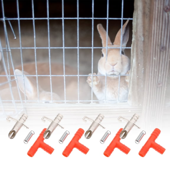 KONTONTY  30 Pcs Bunny Automatic Drinking Fountain Rodent Water Drinker