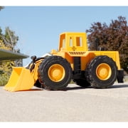 Mighty Wheels: 16 Mega Front Loader - Construction Toy Vehicle, Realistic Lever Operated Bucket, Dig & Scoop, Durable Indoor-Outdoor Play, Kids 3+