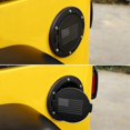 thumbnail image 2 of For Tj Aluminum Fuel Filler Door Gas Tank Cap Cover For 1997-2006 Jeep Wrangler, 2 of 4