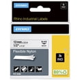 thumbnail image 1 of DYMO Etiquetas Industriales Auténticas para LabelWriter y Fabricantes de Etiquetas Industriales, Negro sobre Blanco, 1/2", 1 Rollo (18488), DYMO Authentic, 1 of 2