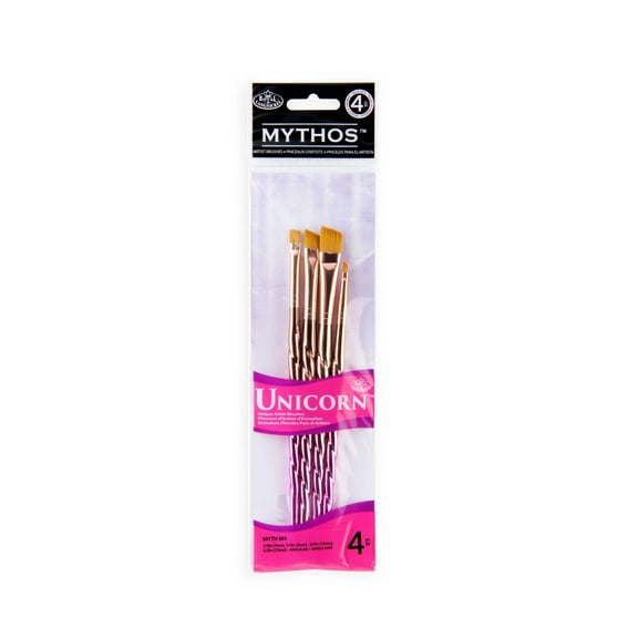 MYTH 501 | Mythos™ Unicorn 4pc Angular Brush Set