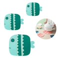 thumbnail image 1 of Almohadilla de aislamiento de PVC gruesa, antideslizante, almohadilla para tazón para el hogar, posavasos de silicona para té, almohadilla aislante de peces de dibujos animados lindos, 3 pie, 1 of 5