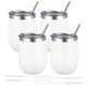 thumbnail image 1 of Vaso de vino YEBTS Life de acero inoxidable de doble pared, 12 oz, 1 of 6