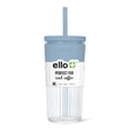 thumbnail image 6 of Ello Ava 18oz Glass Travel Mug - Blue, 6 of 6