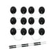 thumbnail image 1 of Cerraduras de cajón de 6 piezas, cerradura de gabinete de seguridad para niños, cerraduras de gabinete combinadas, cerradura de refrigerador para , negro, 1 of 8