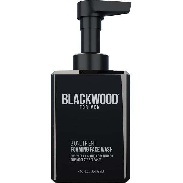 Jabón facial espumoso Blackwood para hombre BioNutrient 130 ml