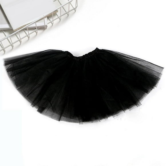 de burbuja esponjosa y esponjosa para mujer estilo Lolita para niñas Negro Colcomx Falda de mujer