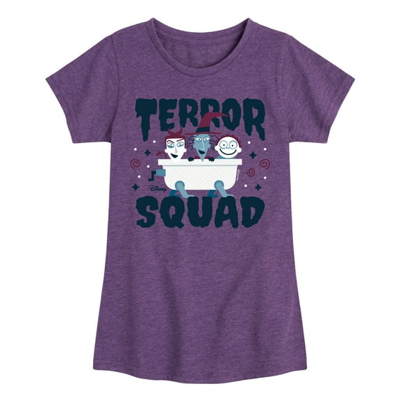 The Nightmare Before Christmas - Terror Squad - Toddler And Youth Girls Short Sleeve Graphic T-Shirt