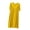 Yellow, variant on HAiming Nightgowns for Women Comfy Short Sleeve Loose Smocked Maxi Pajamas Solid Color Casual Scoop Neck Everyday Vacation Sleepwear
