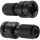 thumbnail image 1 of Pack 1/2" Square To 1/4" Hex Socket Adapter, Quick Release Impact Ratchet Chuck Converter And Screwdriver Bit Holder Socket, 1 of 3