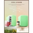 thumbnail image 2 of Portable Retro Mini Fridge with Compact Design, Personal Cooler for Desk, Dorm & Car Use, 2 of 6