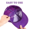 thumbnail image 3 of 25 uds. Insertos para gorra, gorra de béisbol, insertos de plástico para almacenamiento de gatos, soportes para medio sombrero, 3 of 5