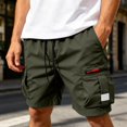 thumbnail image 2 of Mens Casual Summer Beach Shorts Lightweight Outdoor Relaxed Fit Breathable Everyday Swim Trunks With Pockets, 2 of 7