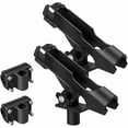 thumbnail image 2 of 2X Boat Fishing Rod Pole Holder Bracket Tackle Kit Adjustable For Kayak Canoe, 2 of 10