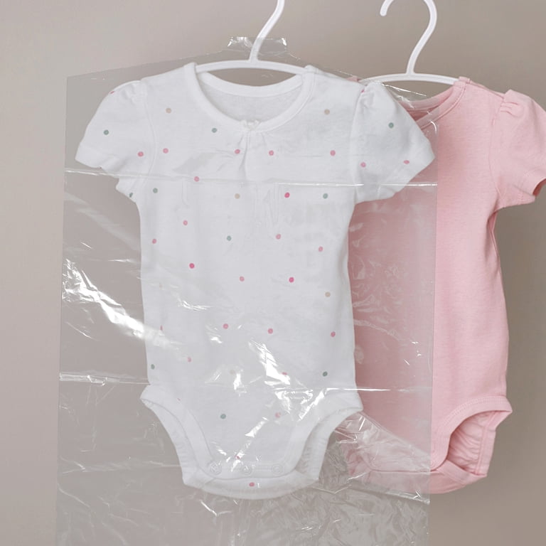 20Pcs Clear Garment Covers Clothes Suit Dress Plastic Bags Poly 20Pcs Clear Garment Covers Clothes Suit Dress Plastic Bags Poly