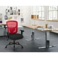 thumbnail image 7 of BestOffice Mesh Swivel Office Desk Chair, Red, 7 of 7
