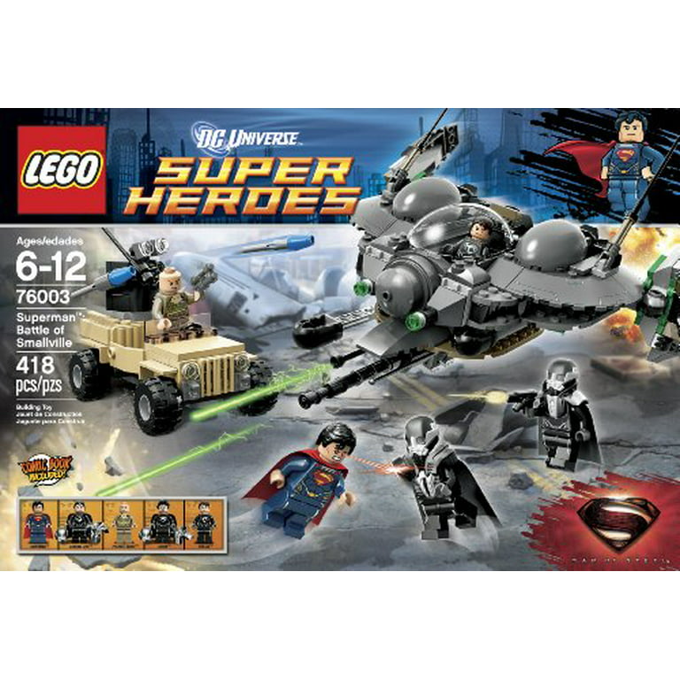 hverdagskost vigtig Mentor LEGO Superheroes 76003 Superman Battle of Smallville - Walmart.com