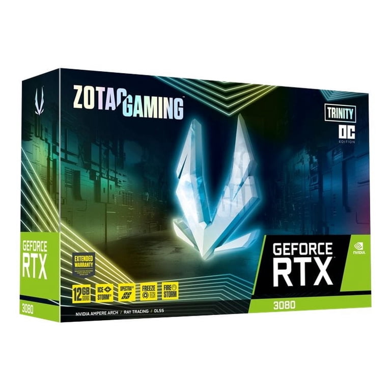 Zotac NVIDIA GeForce RTX 3080 Graphic Card, 12 GB GDDR6X - Walmart.com