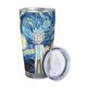 thumbnail image 2 of Vaso de 20 oz de Rick y Morty, taza de viaje de café con aislamiento al vacío de acero inoxidable, taza de café, taza de viaje con tapa, taza térmica para exteriores, 2 of 8